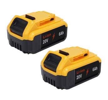 Foto 1 | Foto 1 | Batería Sfmakdz De 20 V 6 Ah Paquete Doble Para Herramientas Dewalt - Venta Internacional.