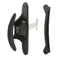 Tirador Corredizo Para Puerta Con Mosquitera Prime-line A 215  11 Cm  Color Negro - Venta Internacional.