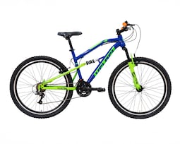 Bicicleta Veloci Naukas Rodada 26 Azul De Montaña