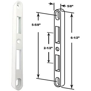 Foto 2 | Foto 2 | Cerradura Tesa Assa Abloy Sbml Con Dos Puntas 17 Cm Color Blanco - Venta Internacional.