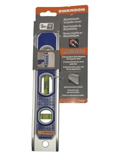 Foto 2 | Foto 2 | Torpedo Level Swanson Tl002m 3 Frascos Magnéticos De Aluminio 23 Cm 3 Frascos - Venta Internacional.