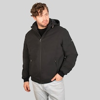 Chamarra Tipo Bomber Para Hombre Con Bolsillo Interno Greenlander Gris Oscuro