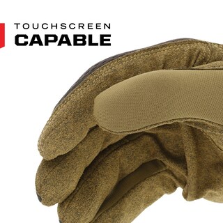 Foto 2 | Foto 2 | Guantes De Trabajo Mechanix Wear Fastfit Marrones Con Pantalla Táctil Pequeña - Venta Internacional.