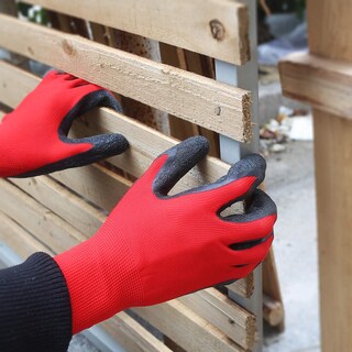 Foto 7 | Foto 7 | Guantes Protectores Evridwear Xl Con Recubrimiento Texturizado De Látex 120 Pares Rojo - Venta Internacional.