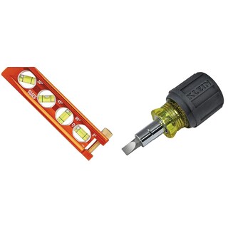 Foto 1 | Foto 1 | Destornillador Magnético Level & Multibit Klein Tools De 6 Pulgadas - Venta Internacional.