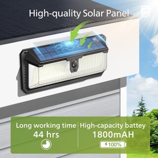 Foto 7 | Foto 7 | Luces Solares Philips Con Sensor De Movimiento De 258 Led A Prueba De Agua - Venta Internacional.