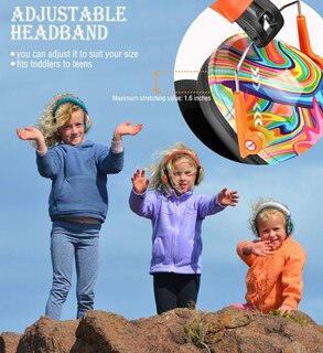 Foto 4 | Foto 4 | Orejeras Prohear 032 Para Niños Con Cancelación De Ruido Paquete De 2 Color Naranja - Venta Internacional.