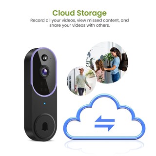Foto 6 | Foto 6 | Timbre Inalámbrico Con Vídeo Lunelyx 1080p Con Detección Humana Con Ia - Venta Internacional.