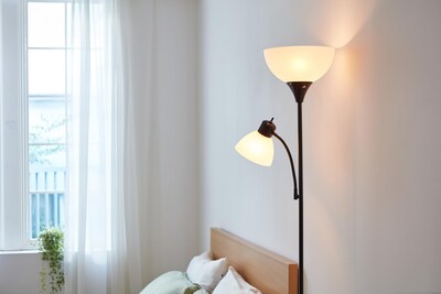 Foto 3 | Foto 3 | Lámpara De Pie Lamp Globe Torchiere De 182 Cm Con Lectura Ajustable - Venta Internacional.