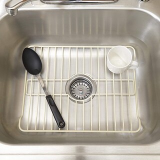 Foto 2 | Foto 2 | Protector De Fregadero Better Houseware Con Rejilla Metálica En Forma De Almendra 46 X 31 Cm - Venta Internacional.