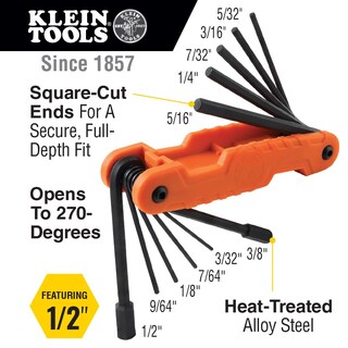 Foto 3 | Foto 3 | Juego De Llaves Hexagonales Plegables Wrench Klein Tools 70553 De 31 Piezas - Venta Internacional.