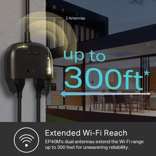 Foto 7 | Foto 7 | Enchufe Inteligente Para Exteriores Kasa Smart Ep40m De Doble Salida Ip64 - Venta Internacional.