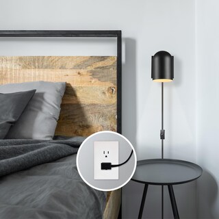 Foto 2 | Foto 2 | Lámpara De Pared Light Fixture Globe 65000098 Color Negro Mate 1 Luz - Venta Internacional.