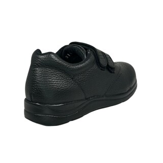 Foto 3 | Foto 3 | Zapato Big Apple 310 Negro De Piel Con Velcro Para Dama Confort Para Pie Diabético