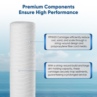 Foto 2 | Foto 2 | Filtro De Agua Pureplus Ppw20 De 5 Micras 20 X 6 5 Cm Sedimentos - Venta Internacional.