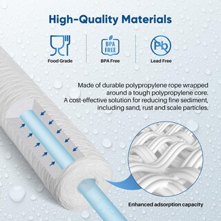 Foto 5 | Foto 5 | Filtro De Agua Pureplus Ppw20 De 5 Micras 20 X 6 5 Cm Sedimentos - Venta Internacional.