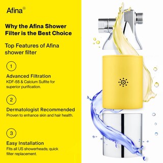 Foto 3 | Foto 3 | Filtro De Ducha Afina Hard Water Removal Chrome - Venta Internacional.