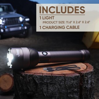 Foto 5 | Foto 5 | Linterna Energizer Jeep High Lumen De Metal De 10.000 Lúmenes - Venta Internacional.