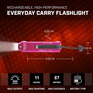 Foto 2 | Foto 2 | Streamlight 88824 Wedge Xt Linterna Edc Rosa De 500 Lúmenes - Venta Internacional.