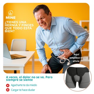 Foto 2 | Foto 2 | Faja Inguinal Para Hombre Con Soporte Ajustable Y Almohadillas