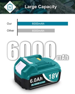 Foto 6 | Foto 6 | Batería Twupixy 18v 6000mah Reemplazo Para Makita Lxt - Venta Internacional.