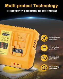 Foto 7 | Foto 7 | Batería De Litio Aoasur De 20 V Paquete De 2 Unidades Con Cargador Dcb102 - Venta Internacional.