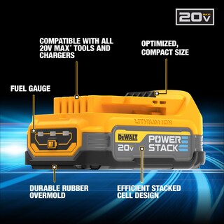Foto 2 | Foto 2 | Batería Dewalt Max Powerstack 20 V 2 Piezas - Venta Internacional