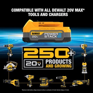 Foto 6 | Foto 6 | Batería Dewalt Max Powerstack 20 V 2 Piezas - Venta Internacional