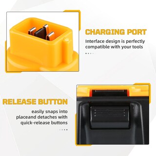 Foto 3 | Foto 3 | Batería Ni-mh De 14 4 V 4 8 Ah Paquete De 2 Unidades De Repuesto Para Dewalt - Venta Internacional.