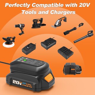 Foto 2 | Foto 2 | Batería Koedsion De 20 V 3 Ah Paquete De 2 Con Kit De Cargador De 110 V - Venta Internacional.