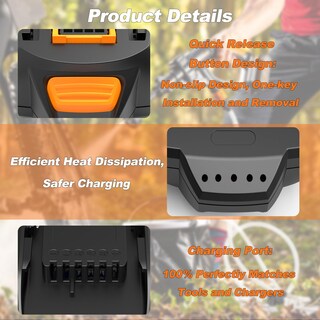 Foto 5 | Foto 5 | Batería Koedsion De 20 V 3 Ah Paquete De 2 Con Kit De Cargador De 110 V - Venta Internacional.
