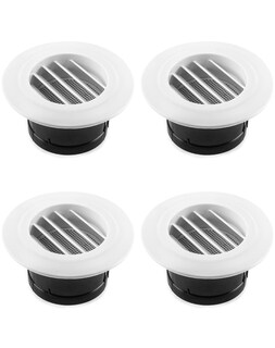 Foto 7 | Foto 7 | Cubierta De Rejilla Air Vent Qwork De 4 Pulgadas Abs Paquete De 4 - Venta Internacional.