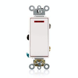 Foto 1 | Foto 1 | Interruptor Basculante Iluminado Leviton Decora Plus De 20 Amperios Y 120 V - Venta Internacional.