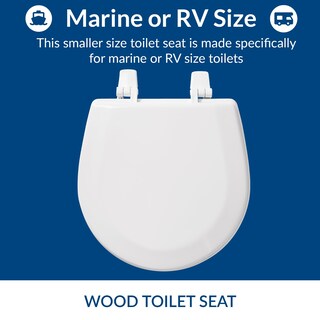 Foto 2 | Foto 2 | Asiento De Inodoro Bemis Tc50tta Marine Pequeño Y Duradero De Madera Blanca - Venta Internacional.