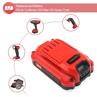 Foto 2 | Foto 2 | Batería Ugloey 20v 3500mah Para Craftsman V20 Cmcb202 - Venta Internacional.