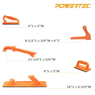 Foto 7 | Foto 7 | Juego De Bloques Y Bastones Powertec Push Block Paquete De 5 Unidades - Venta Internacional.