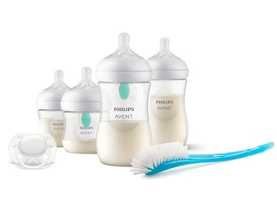 Foto 1 | Foto 1 | Set Avent Biberones Natural Response Válvula Airfree 0m+ 6 piezas