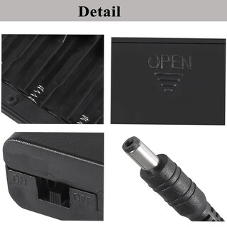 Foto 4 | Foto 4 | Paquete De 2 Paquetes De Baterías De 12 V Y 8 Aa Con Conector Dc - Venta Internacional.