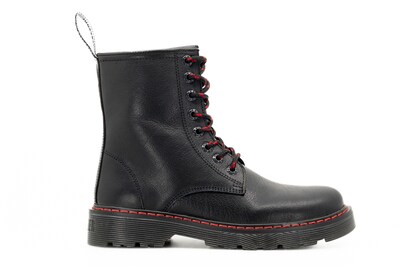Foto 1 | Foto 1 | Botas Offlander Tipo Militar Piel Bufalina Negro