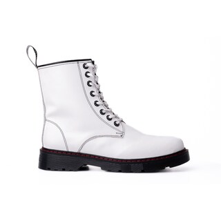 Foto 1 | Foto 1 | Botas Offlander Tipo Militar Piel Napa Blanco