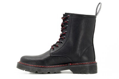 Foto 2 | Foto 2 | Botas Offlander  Tipo Militar  Piel Bufalina  Negro