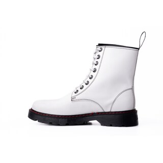 Foto 2 | Foto 2 | Botas Offlander Tipo Militar Piel Napa Blanco