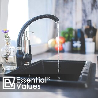 Foto 4 | Foto 4 | Tapón Para Fregadero De Cocina Essential Values Paquete De 2 Unidades Plástico Negro - Venta Internacional.