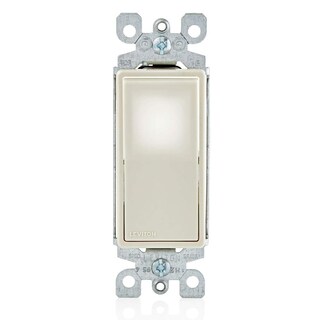 Foto 1 | Foto 1 | Interruptor De Luz Iluminado Led Decora Leviton De 15 Amperios L5611-2t - Venta Internacional.