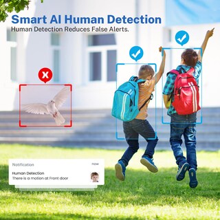Foto 4 | Foto 4 | Timbre De Vídeo Fineluck Inalámbrico Con Ia Para Detección Humana - Venta Internacional.