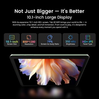 Foto 3 | Foto 3 | Tablet Blackview Tab 20 Wifi 12 Gb Ram 64 Gb 10 1'' Android 15