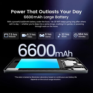 Foto 5 | Foto 5 | Tablet Blackview Tab 20 Wifi 12 Gb Ram 64 Gb 10 1'' Android 15