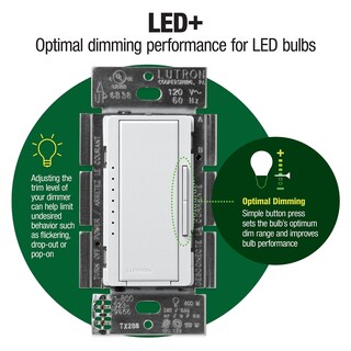 Foto 7 | Foto 7 | Kit De Atenuadores Lutron Maestro Led+ 150 W 3 Vías Negro - Venta Internacional.