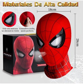 Foto 5 | Foto 5 | Máscara de Spider-Man para Niño