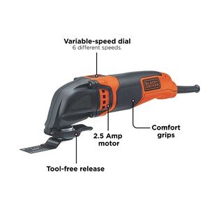 Foto 2 | Foto 2 | Multiherramienta Oscilante Black+decker Bd200mtb De 2 5 Amperios - Venta Internacional.